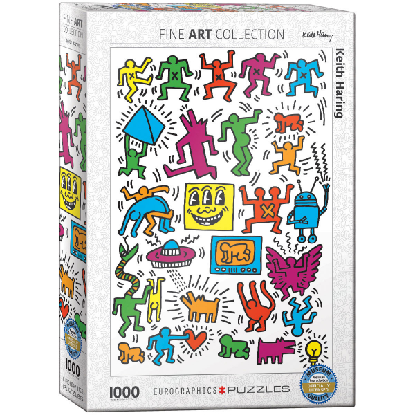 Eurographics Keith Haring - Collage 1000-Piece Puzzle 6000-5513 - ODDO igračke