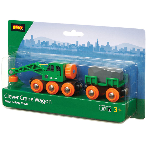 Brio - Clever kran vagon BR33698 - ODDO igračke