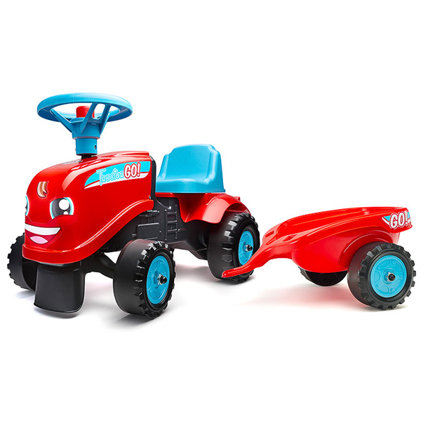 Traktor guralica za decu Falk sa prikolicom 200b - ODDO igračke
