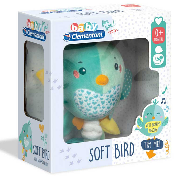 Baby muzička ptičica Clementoni CL17269 - ODDO igračke