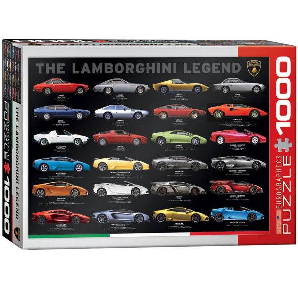 Eurographics The Lamborghini Legend 1000 Piece Puzzle 6000-0822  - ODDO igračke