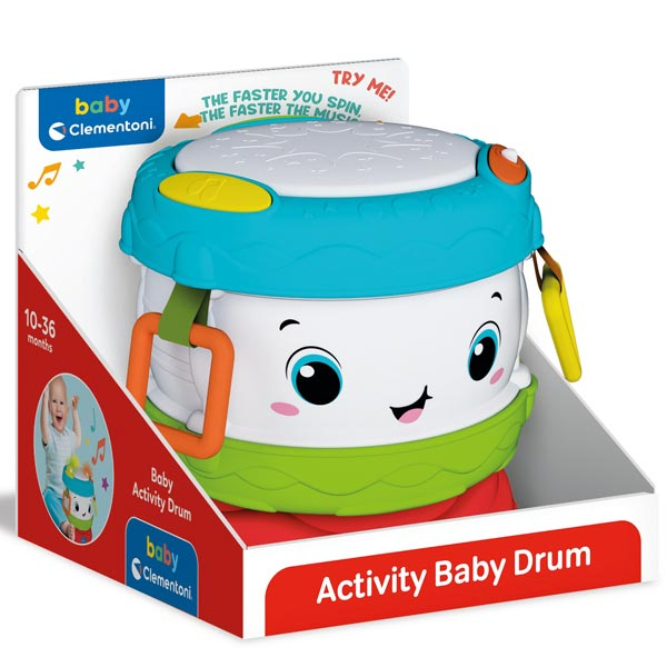 Clementoni Baby Activity Drum CL17409       - ODDO igračke