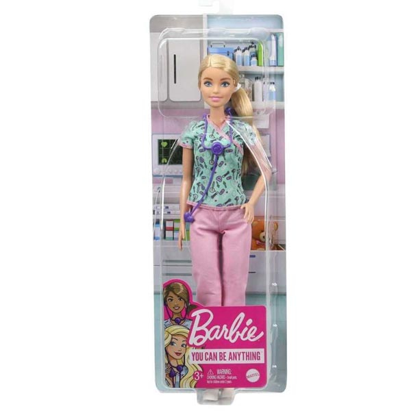 Barbie lutka medicinska sestra GTW39/DVF50 - ODDO igračke
