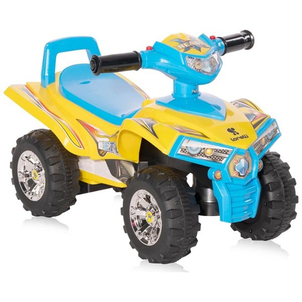 Guralica za decu Lorelli Ride-On Auto Car ATV Yellow 10400080006 - ODDO igračke