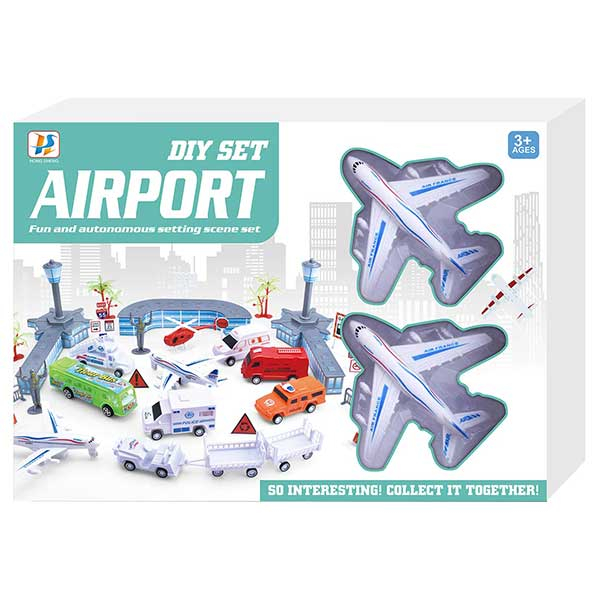 Aerodromski set Igračka za Decu EP1532040 - ODDO igračke