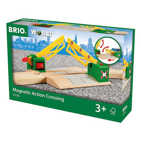 Brio - Železnički prelaz sa magnetom BR33750 - ODDO igračke