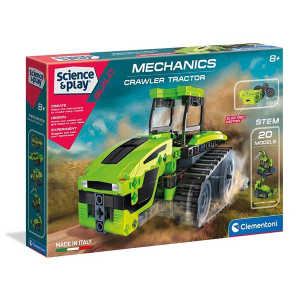 Clementoni Mechanics Lab - Farming Tractor USA CL75064 - ODDO igračke