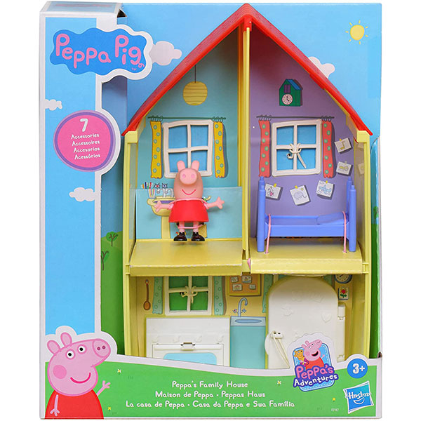 Peppa Pig Family House Playset F2167 - ODDO igračke