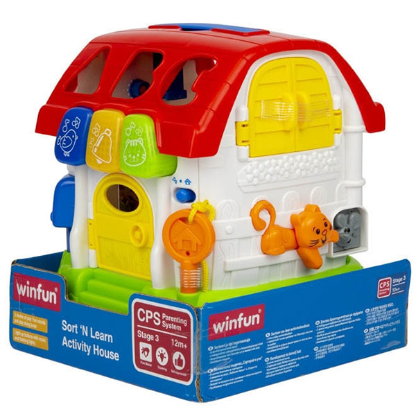 Win Fun Baby Edukativna Activity Kuća 000772-NL - ODDO igračke