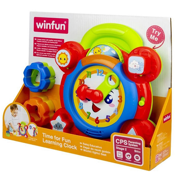 Win Fun Baby Edukativni Časovnik 000675-NL - ODDO igračke
