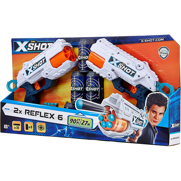 X Shot Excel Reflex Double Blasters ZU36434 - ODDO igračke