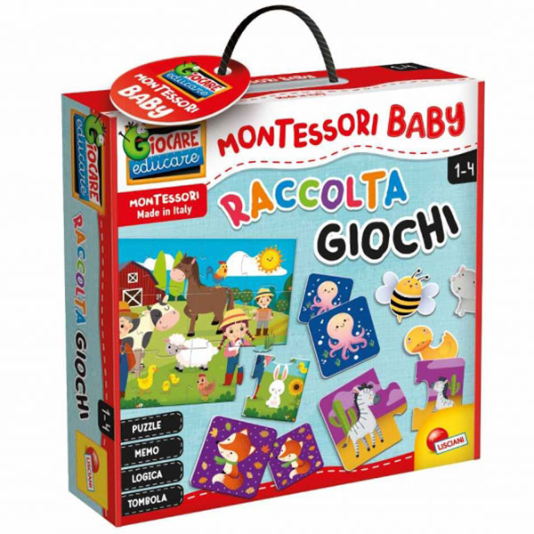 Montesori Edukativna kutija - Igre logike Lisciani 97111 - ODDO igračke