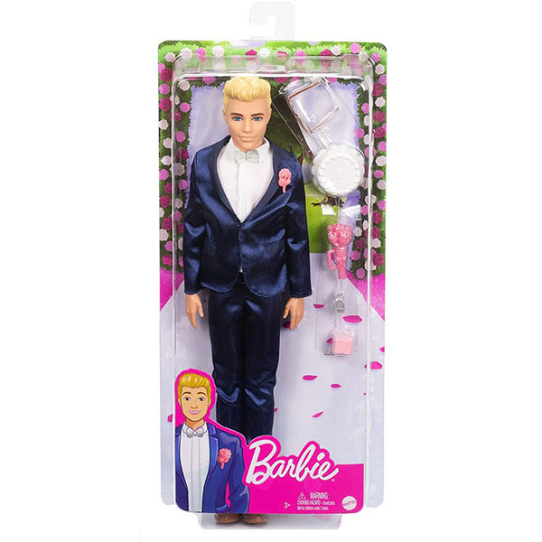 Barbie Ken Fairytale Groom GTF36 - ODDO igračke