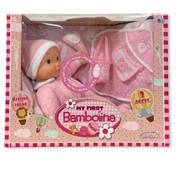 Lutka beba Bambolina - My First Bambolina 6 u 1 set DI372 - ODDO igračke