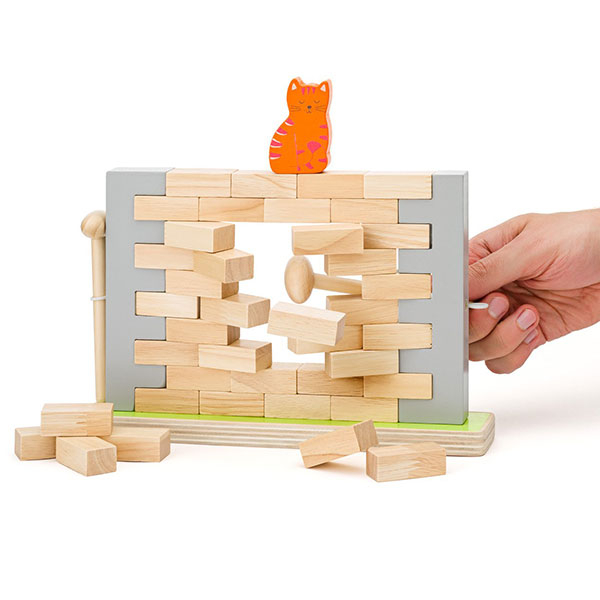 Igra ravnoteže - igra sa drvenim blokovima Woody 91353 - ODDO igračke