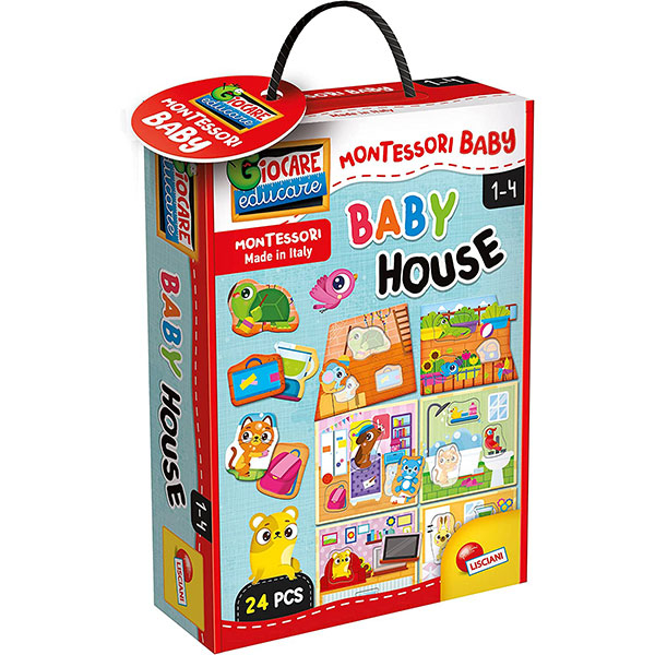 Montesori Edukativna kutija Baby House Lisciani 100613 - ODDO igračke