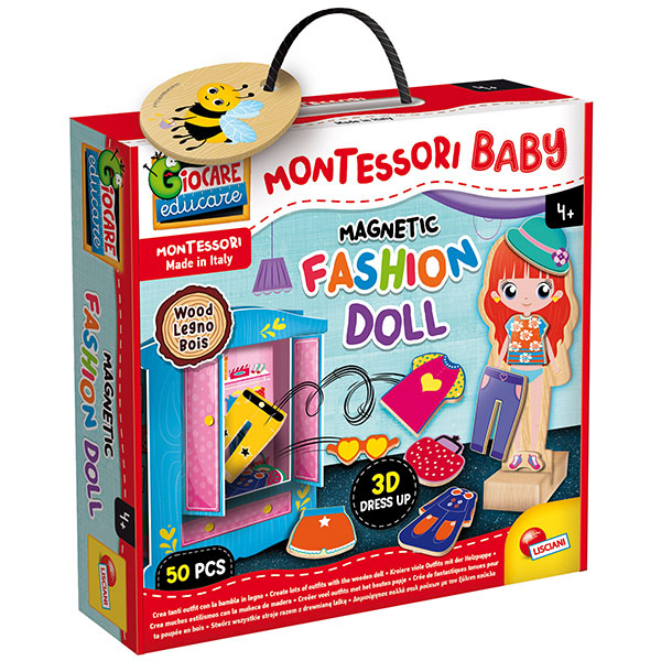 Montesori Edukativna kutija Fashion Doll Lisciani 98361 - ODDO igračke