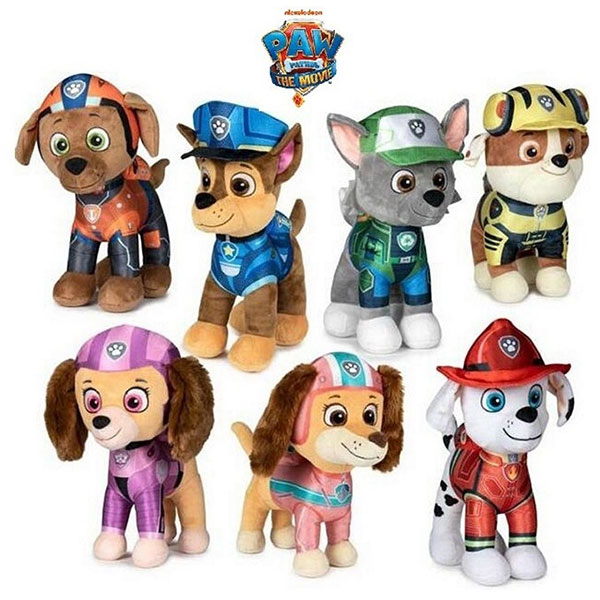 Paw Patrol movie plišana figura 19cm 7ass 760020143 - ODDO igračke