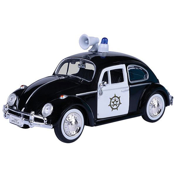 Metalni auto Motor Max 1:24 Volkswagen Beetle Police 25/79578 - ODDO igračke