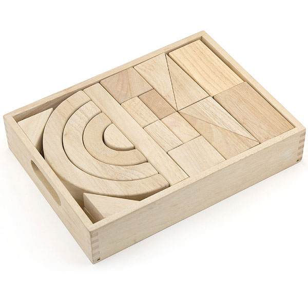 Viga Matematički drveni blokovi 32797 - ODDO igračke