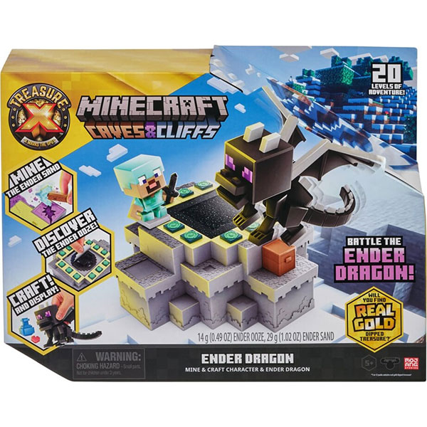 Treasure X Minecraft Ender Dragon ME41677 - ODDO igračke
