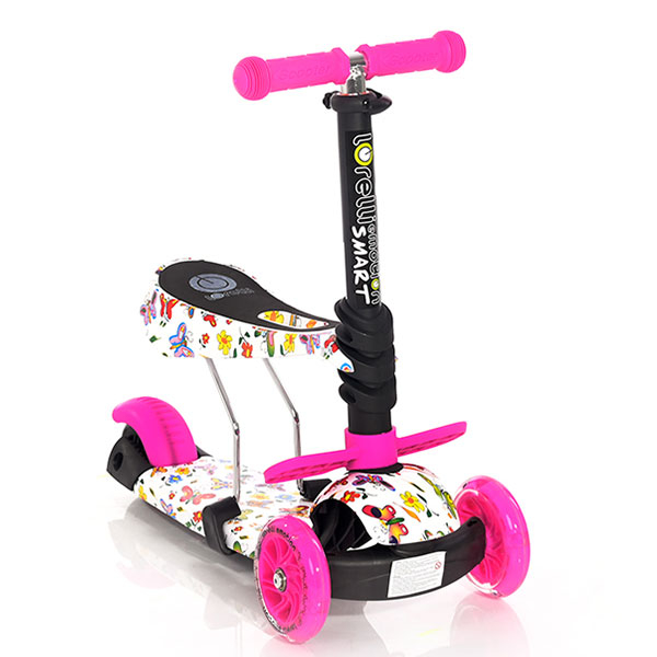 Trotinet Lorelli Smart Pink Butterfly 10390020021 - ODDO igračke