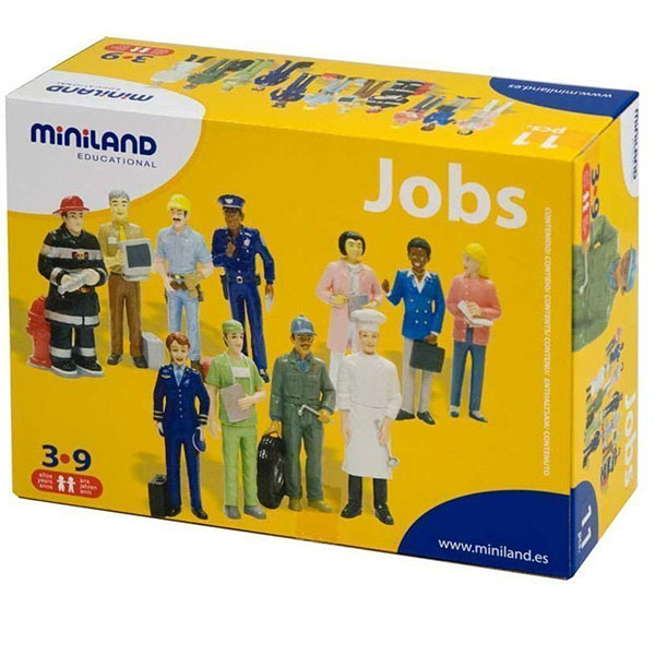Miniland Figure 11 profesija Jobs 12419 - ODDO igračke