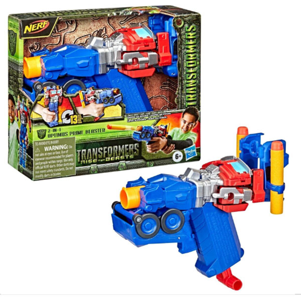 Nerf pištolj/figura Transformers Rise of the Beasts Optimus Prime F3901 - ODDO igračke