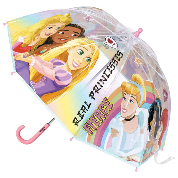 Kišobran dečji ručni (kupola) 45cm Princess Cerda 2400000720 providni - ODDO igračke