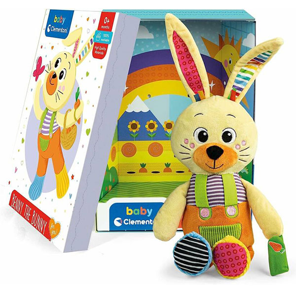 Pliš zeka Benny The Bunny Clementoni CL17760 - ODDO igračke