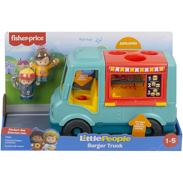 Vozilo Burger Truck Little People Fisher Price 969917 - ODDO igračke