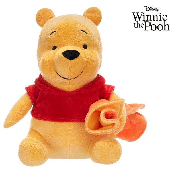 Winnie the Pooh pliš + ćebe 22cm 71350 - ODDO igračke