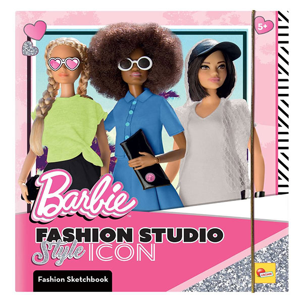 Barbie Sketch Book STYLE ICON-FASHION STUDIO Lisciani 12839 - ODDO igračke