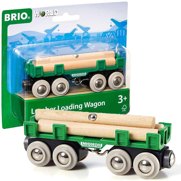 Brio - Vagon za prevoz drva BR33696 - ODDO igračke