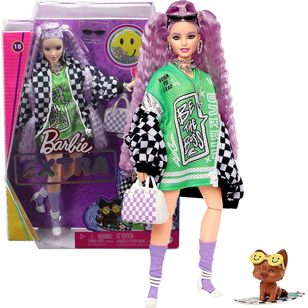 Barbie lutka Extra sa kucom HHN10/072545 - ODDO igračke
