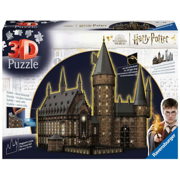 Ravensburger 3D puzzle (slagalice) - Harry Potter Hogwarts Castle RA11550 - ODDO igračke