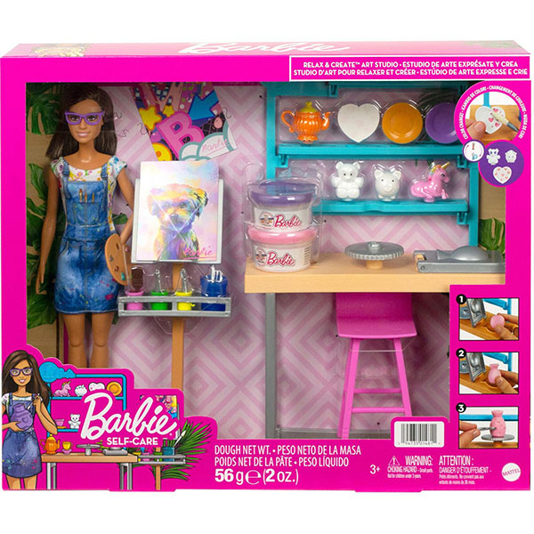 Barbie Art studio HCM85 37325 - ODDO igračke