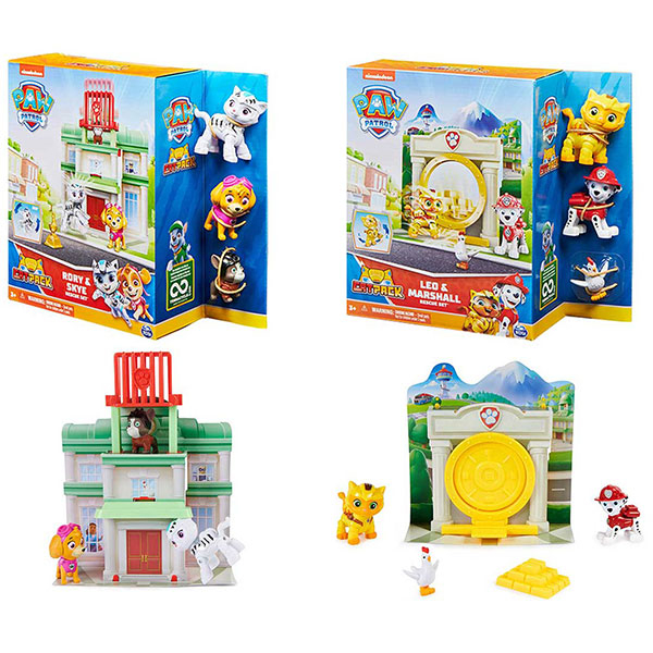 Paw Patrol Leo & Marshal spasilački set ass. 437483 - ODDO igračke