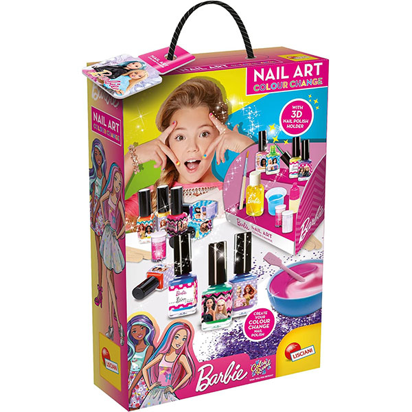 Barbie set za nokte Nail Art Lisciani 97982 - ODDO igračke