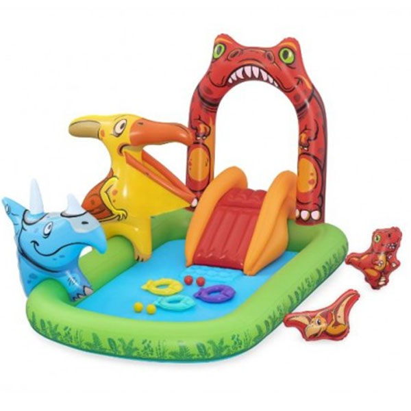 Bestway bebi bazen za igru Dino 190l 241x140x137cm 14/53160 - ODDO igračke