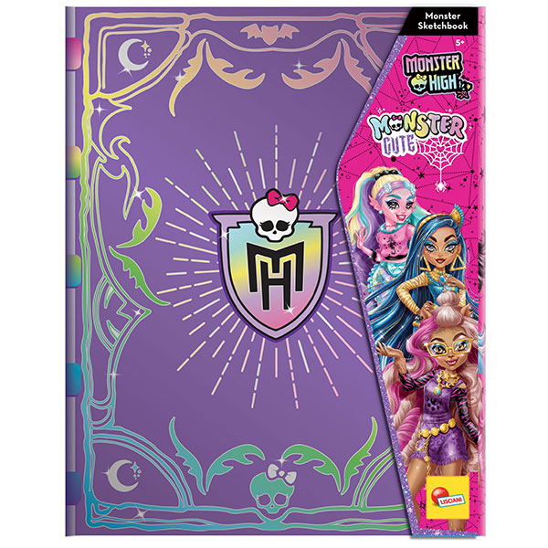 Monster High Sketchbook Monster Cute Lisciani 12846 - ODDO igračke