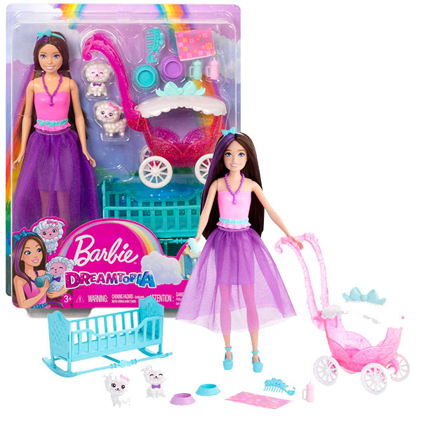 Barbie lutka Dreamtopia Skipper Babysitter HLC29 - ODDO igračke