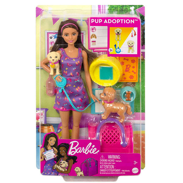 Barbie lutka prihvatilište za pse HKD86 - ODDO igračke