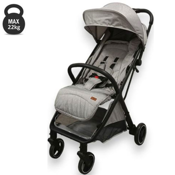 BBo (Baby Bear Origin) kolica za bebe Quick All Grey 517AGREY - ODDO igračke