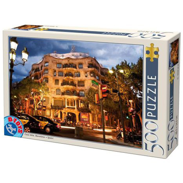 DToys puzzle Casa Mila Barcelone 500pcs 07/50328-32 - ODDO igračke