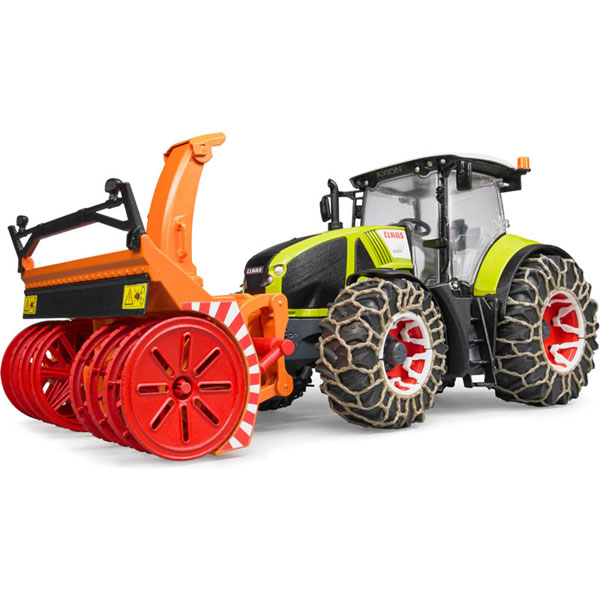 Traktor Claas Axion 950 sa lancima i čistačem Bruder 030179 - ODDO igračke
