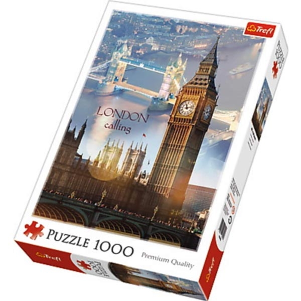 Trefl puzzla London at dawn 1000pcs 10395 - ODDO igračke
