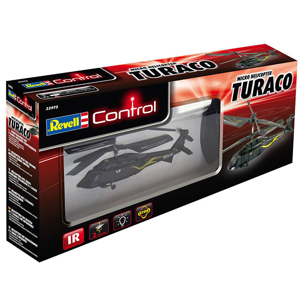 Revell Control Micro Heli Turaco black RV23975 - ODDO igračke