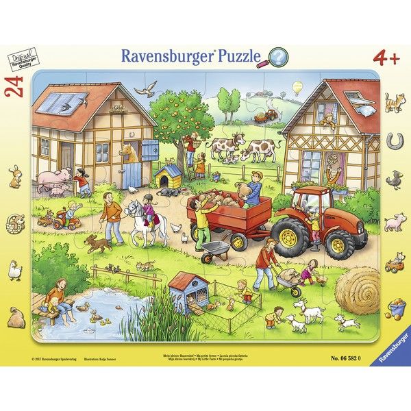 Ravensburger puzzle (slagalice) Moja mala farma RA06582 - ODDO igračke