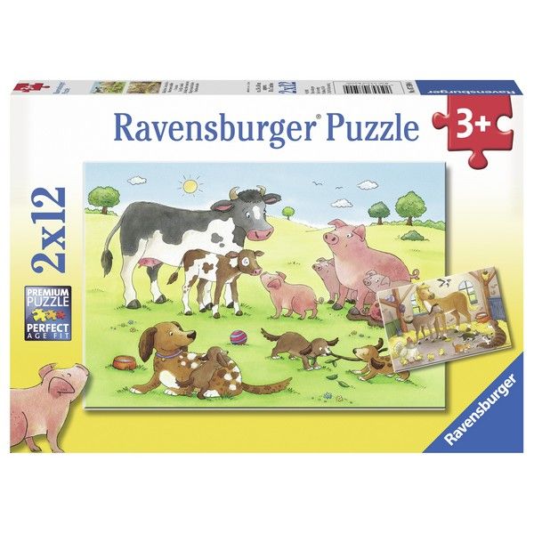 Ravensburger puzzle (slagalice) - Srecne porodice RA07590 - ODDO igračke